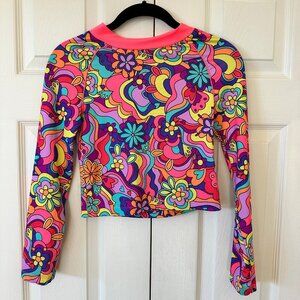 Girls Penelope Mack Rash Guard Size 12